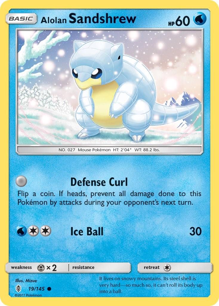 Alolan Sandshrew #19