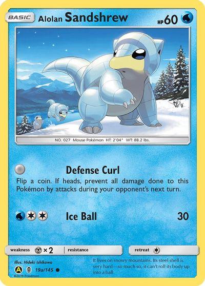 Alolan Sandshrew #19a