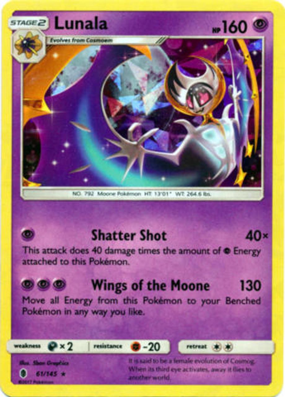 Lunala [Cracked Ice Holo] #61
