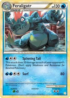 Feraligatr [Cosmos Holo] #20