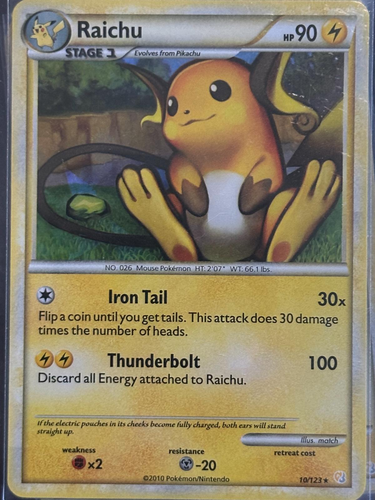 Raichu [Cracked Ice] #10