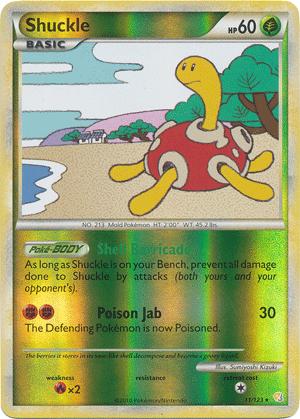 Shuckle [Reverse Holo] #11