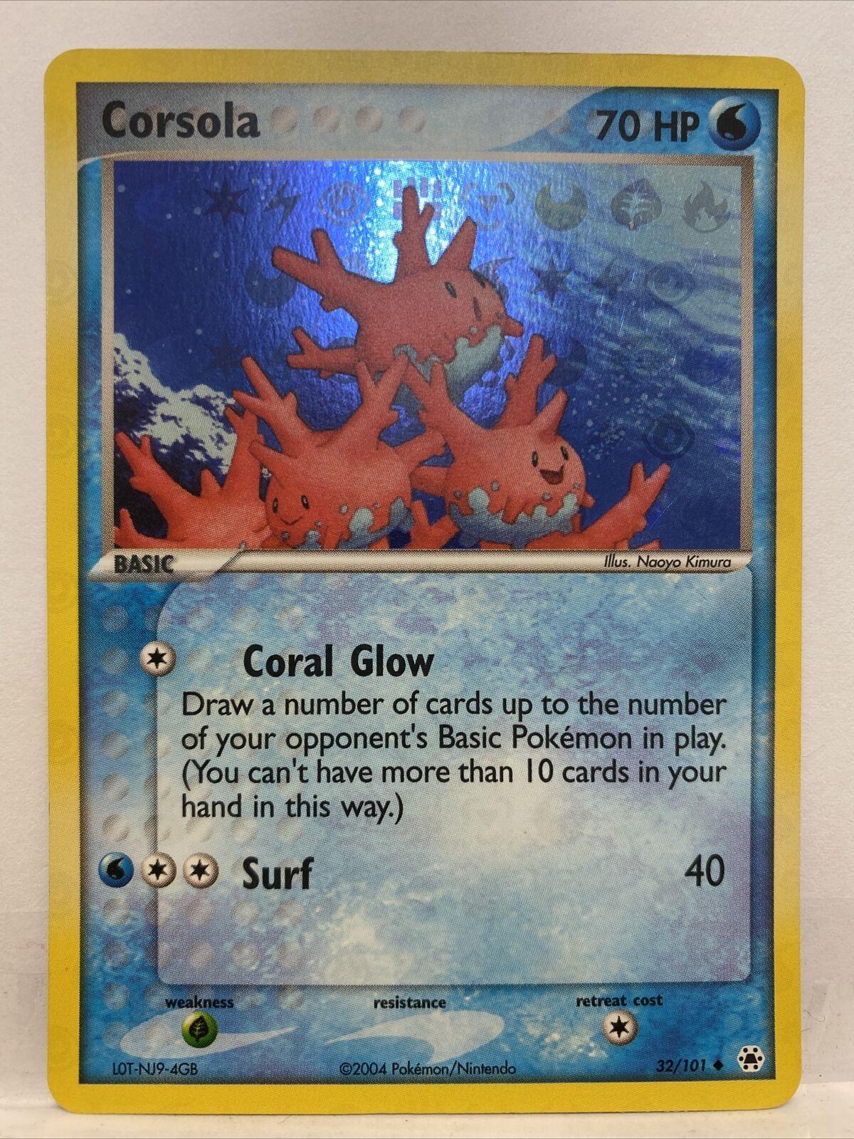 Corsola [Reverse Holo] #32