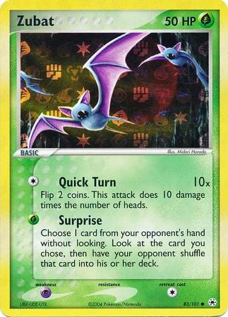 Zubat [Reverse Holo] #83