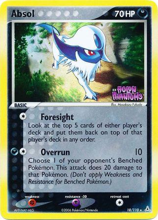 Absol [Reverse Holo] #18