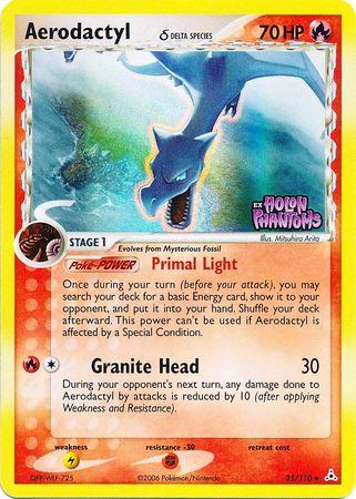 Aerodactyl [Reverse Holo] #35
