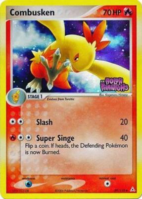 Combusken [Reverse Holo] #39