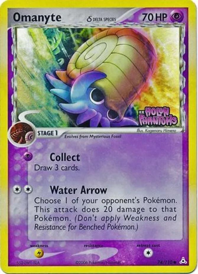 Omanyte [Reverse Holo] #74