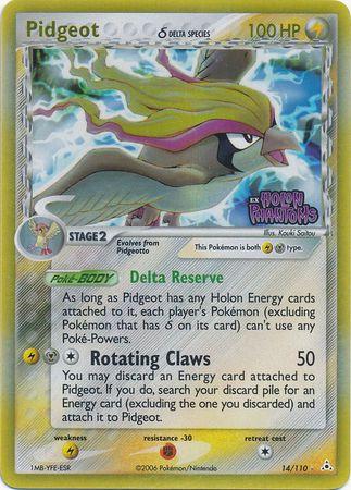 Pidgeot [Reverse Holo] #14