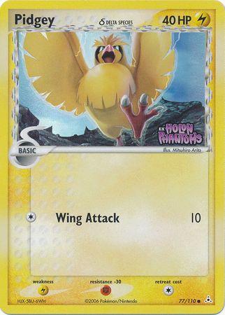 Pidgey [Reverse Holo] #77