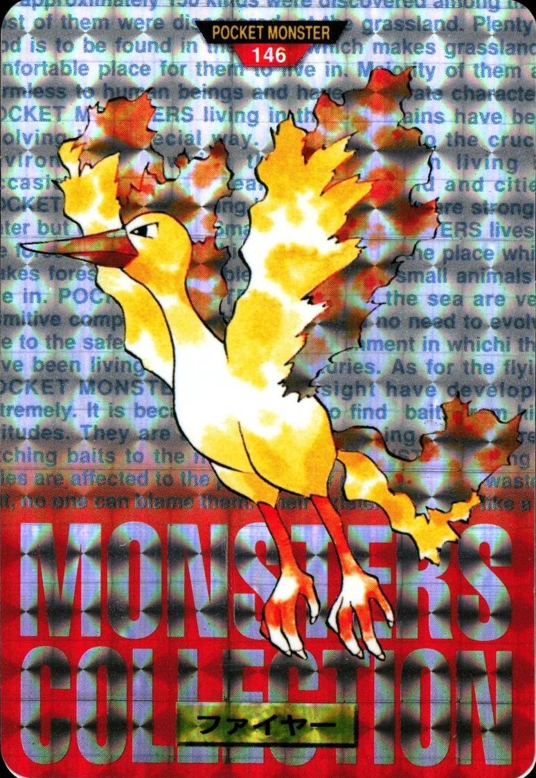 Moltres Prism [Red] #146