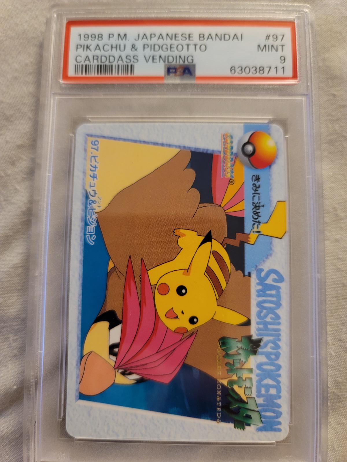 Pikachu and Pidgeotto #97