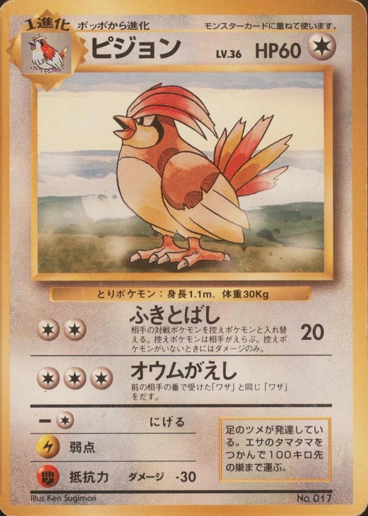 Pidgeotto [No Rarity] #17
