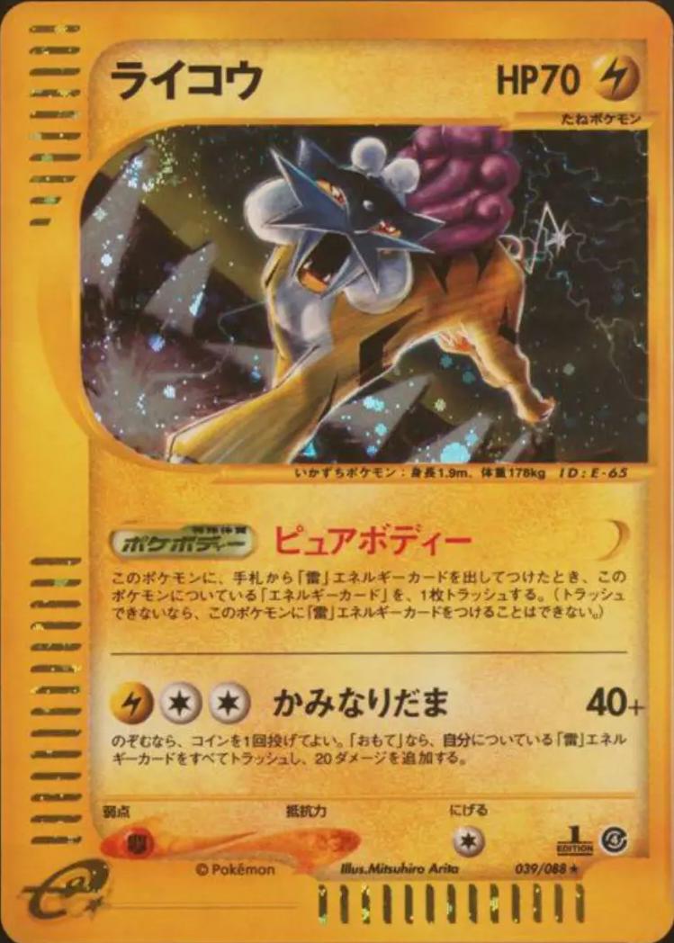 Raikou [1st Edition] #39