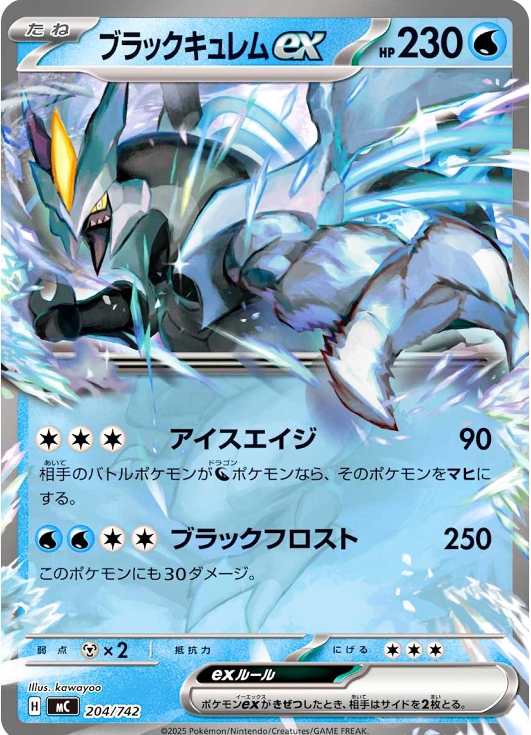 Black Kyurem ex #204