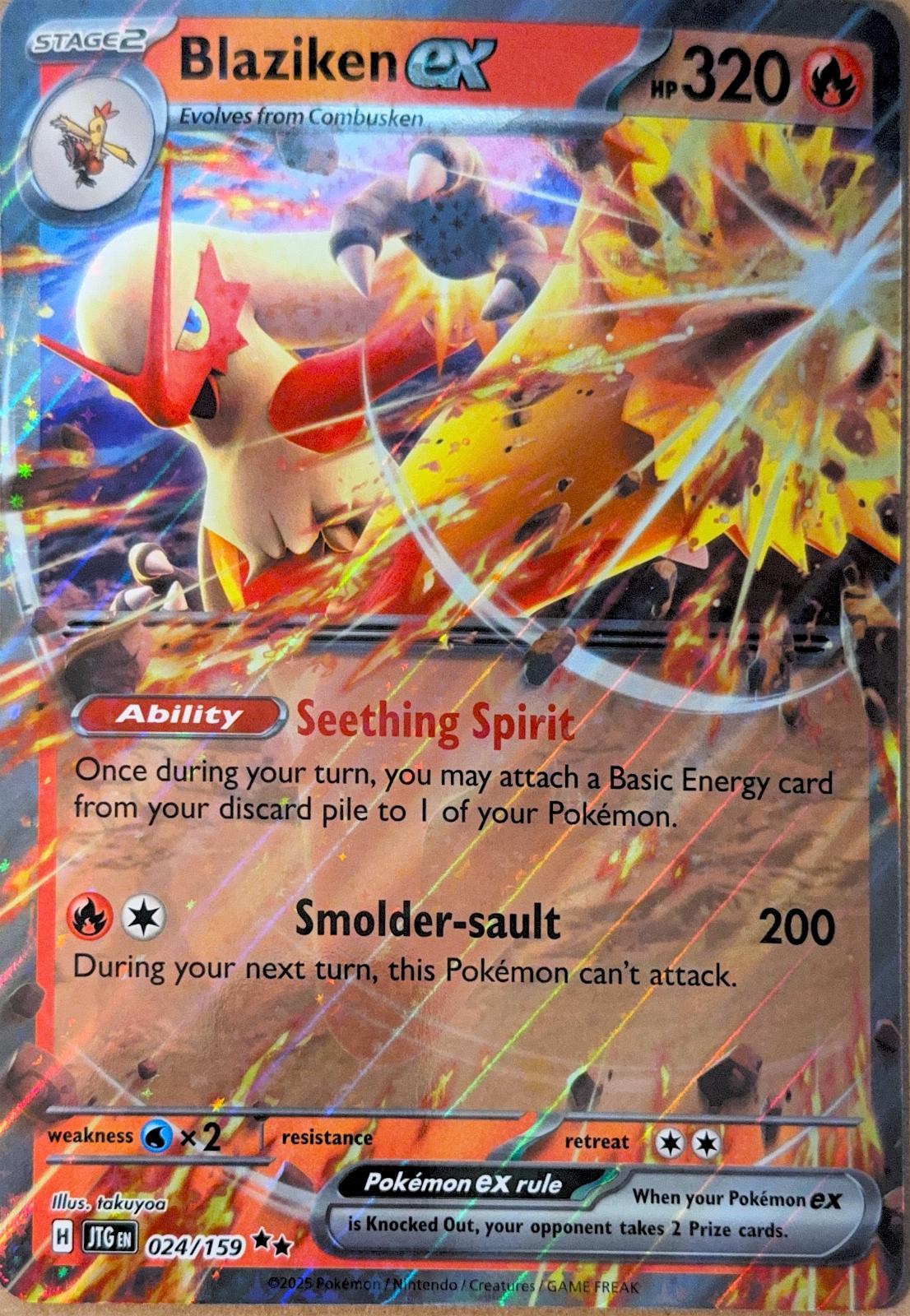 Blaziken ex [Jumbo] #24