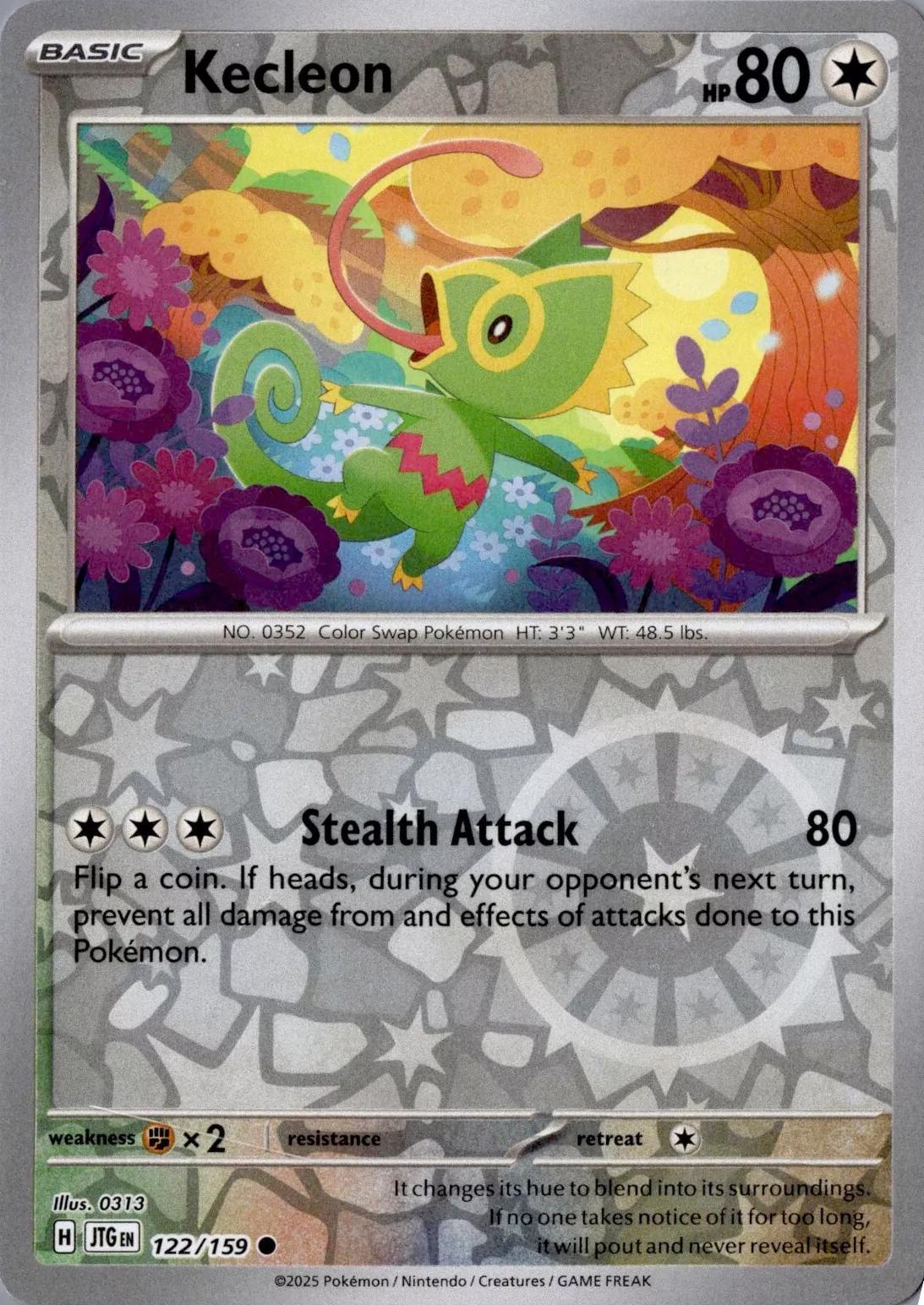 Kecleon [Reverse Holo] #122