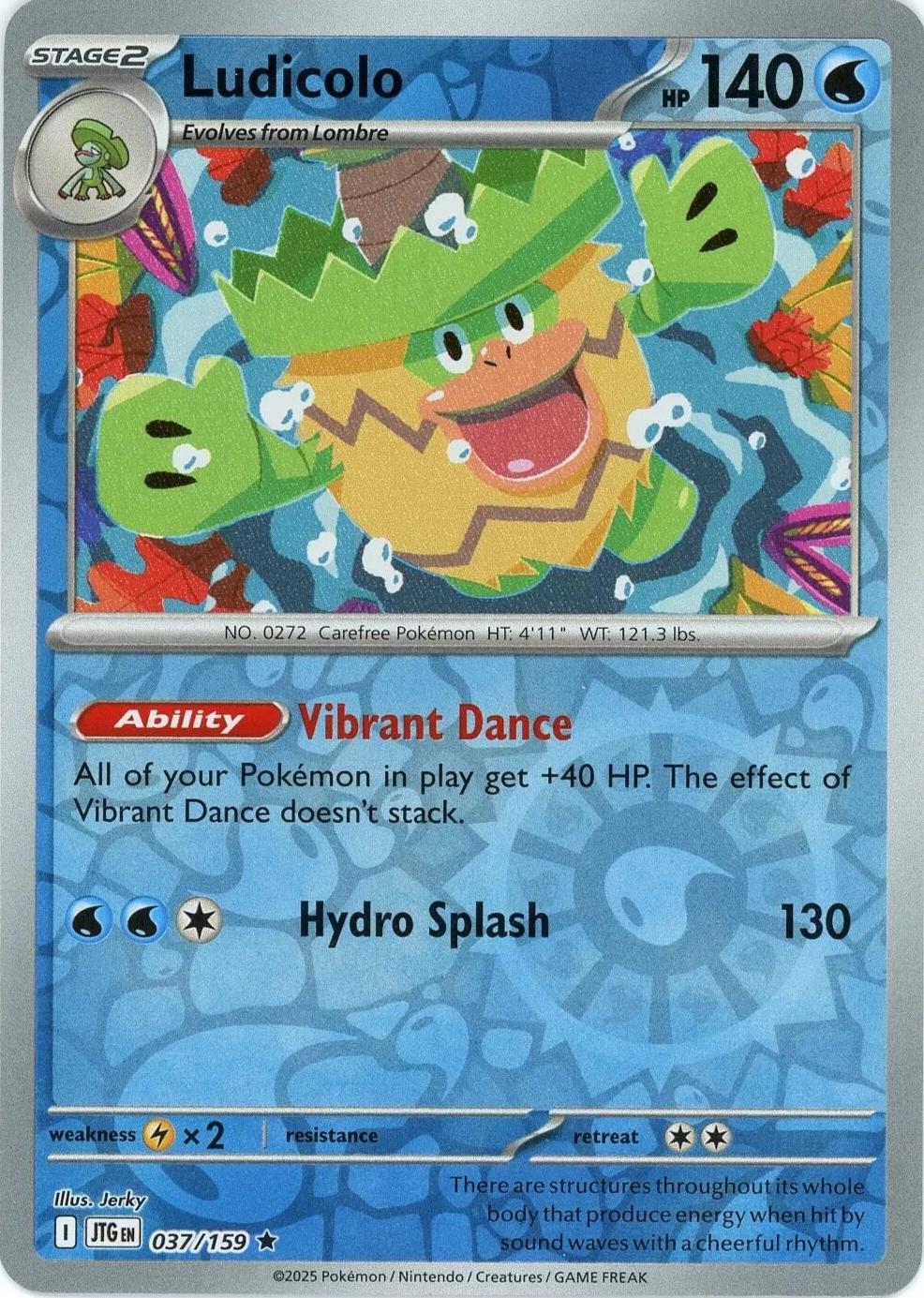 Ludicolo [Reverse Holo] #37