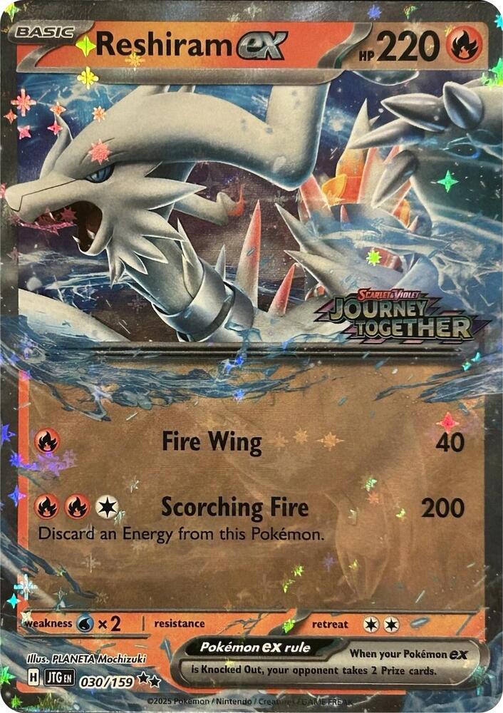 Reshiram Ex [Stamped] #30