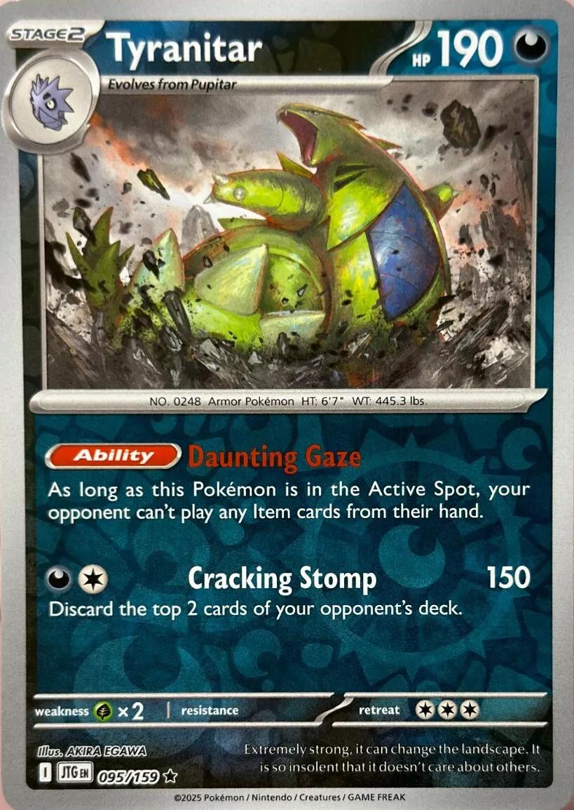 Tyranitar [Reverse Holo] #95