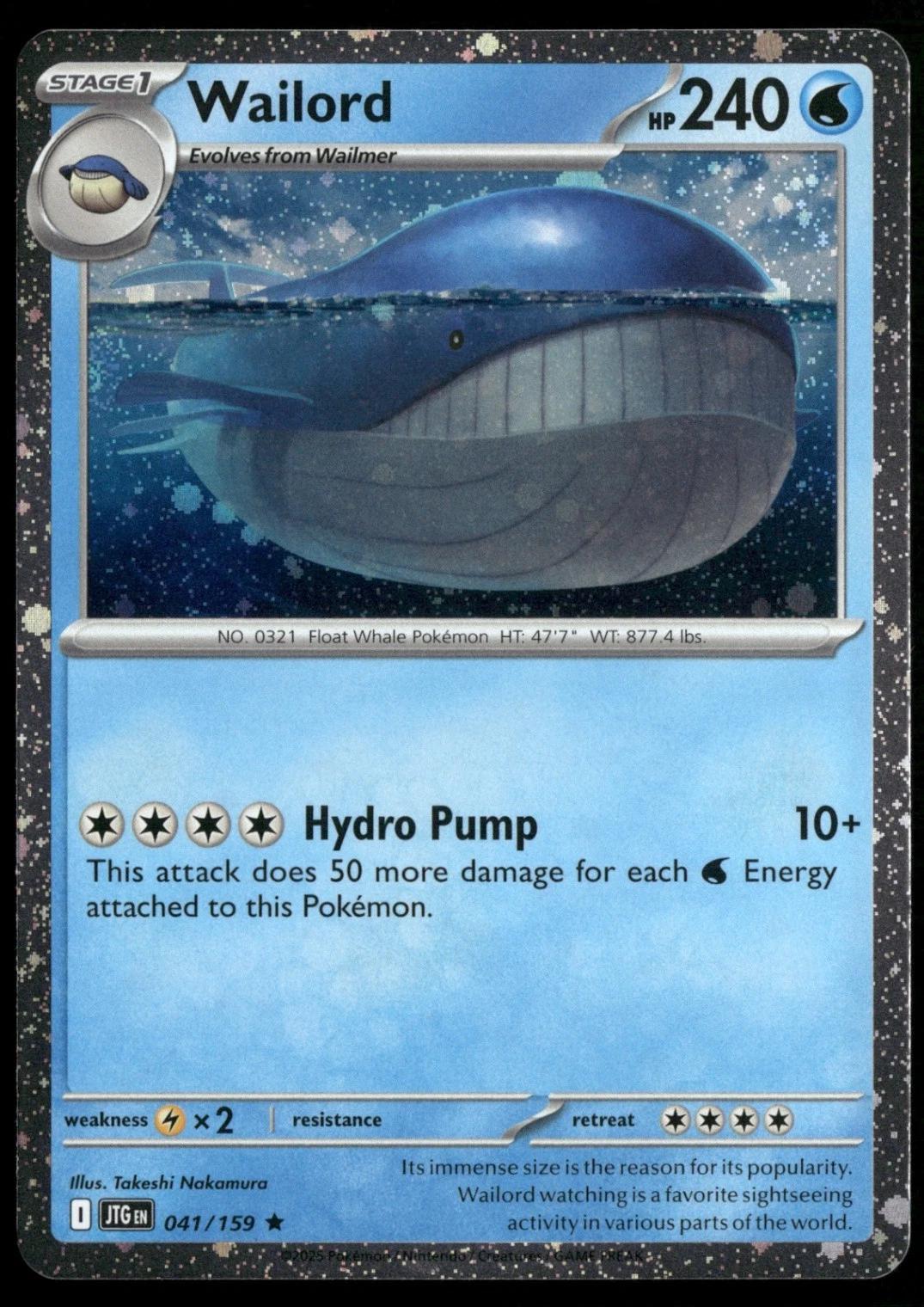 Wailord [Cosmos Holo] #41