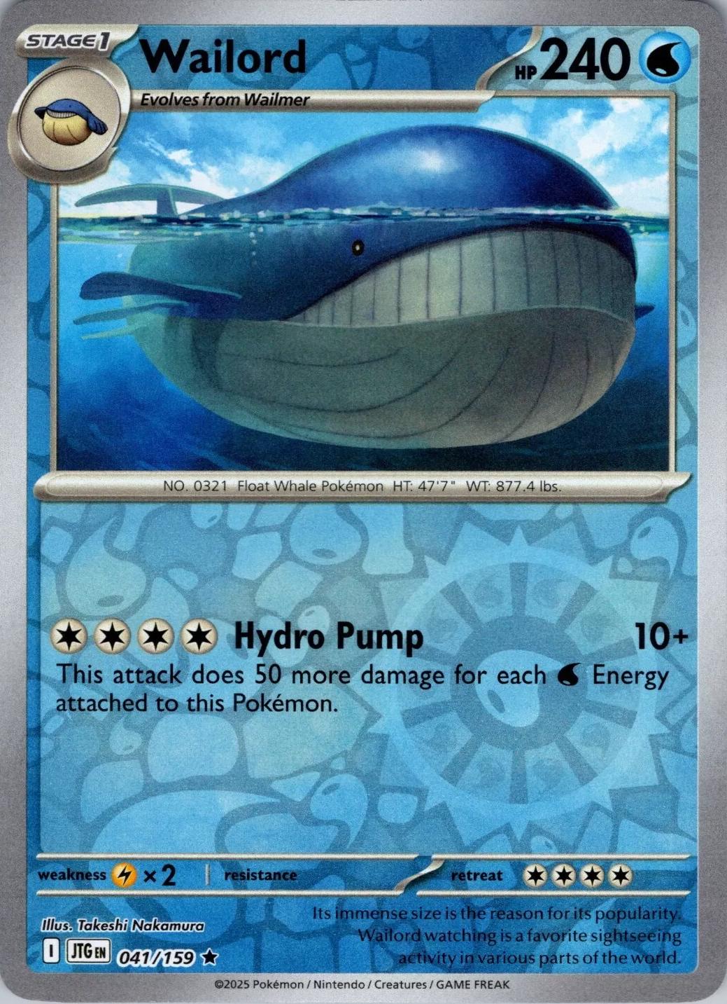 Wailord [Reverse Holo] #41