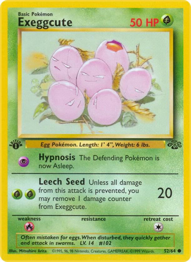 Exeggcute [1st Edition] #52