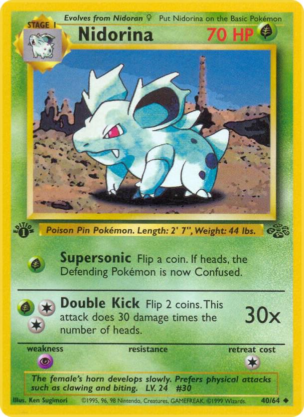 Nidorina [1st Edition] #40