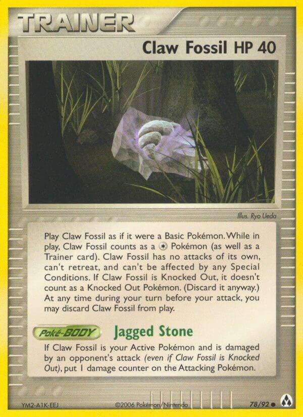 Claw Fossil #78