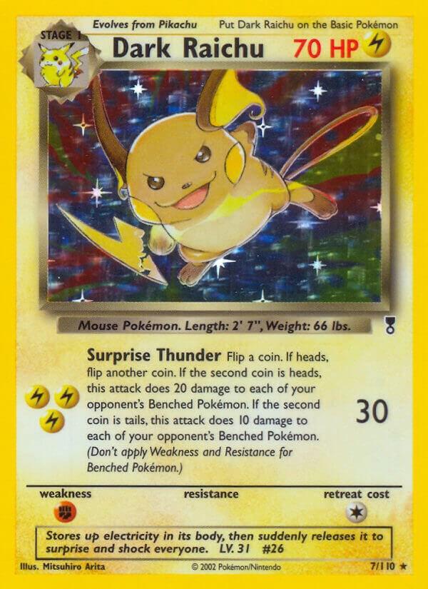 Dark Raichu [Holo] #7