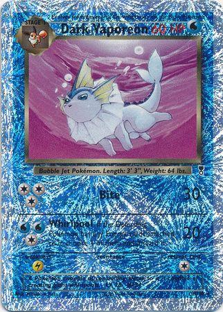 Dark Vaporeon [Reverse Holo] #9