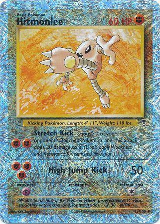 Hitmonlee [Reverse Holo] #13