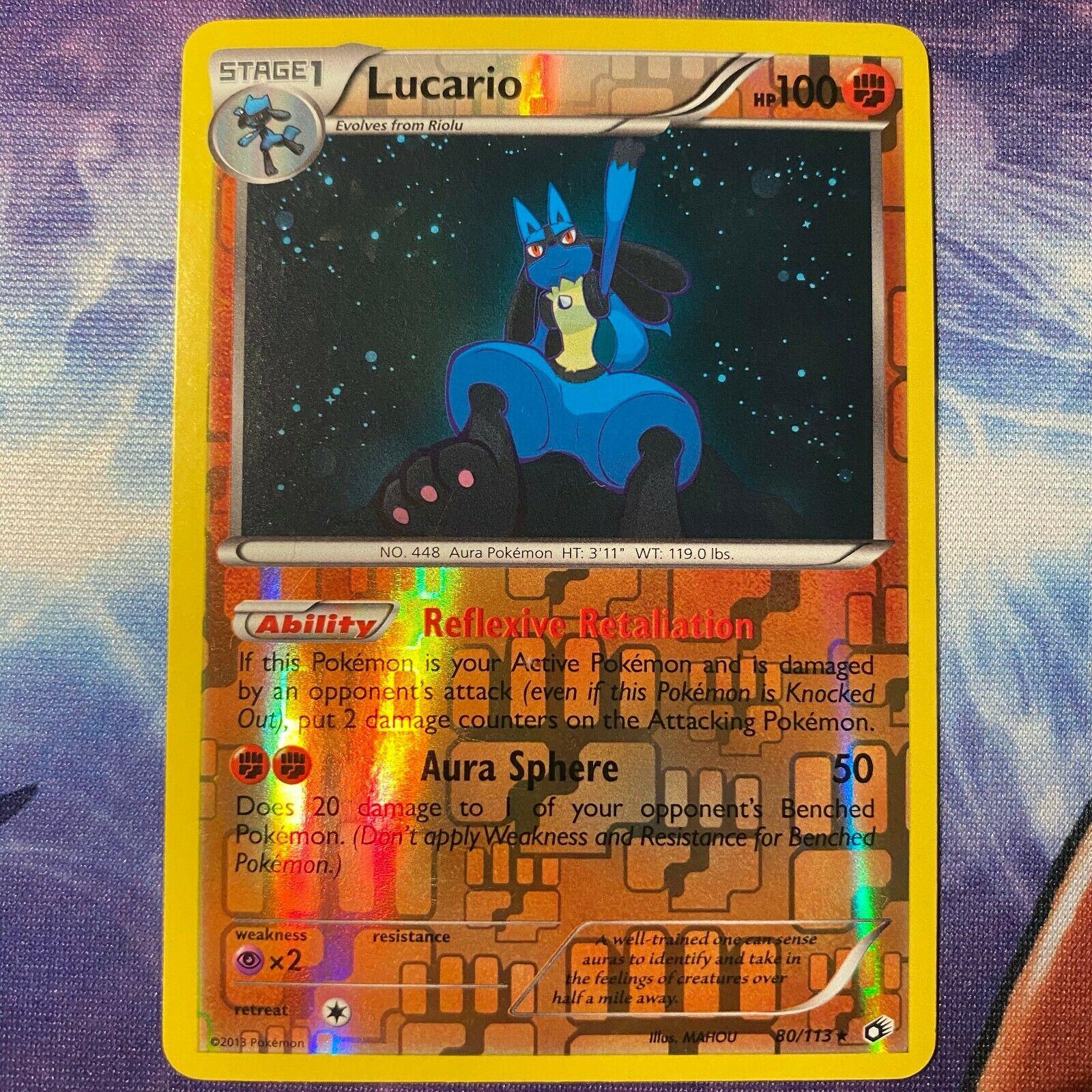 Lucario [Reverse Holo] #80