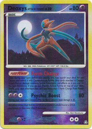 Deoxys [Attack Reverse Holo] #24