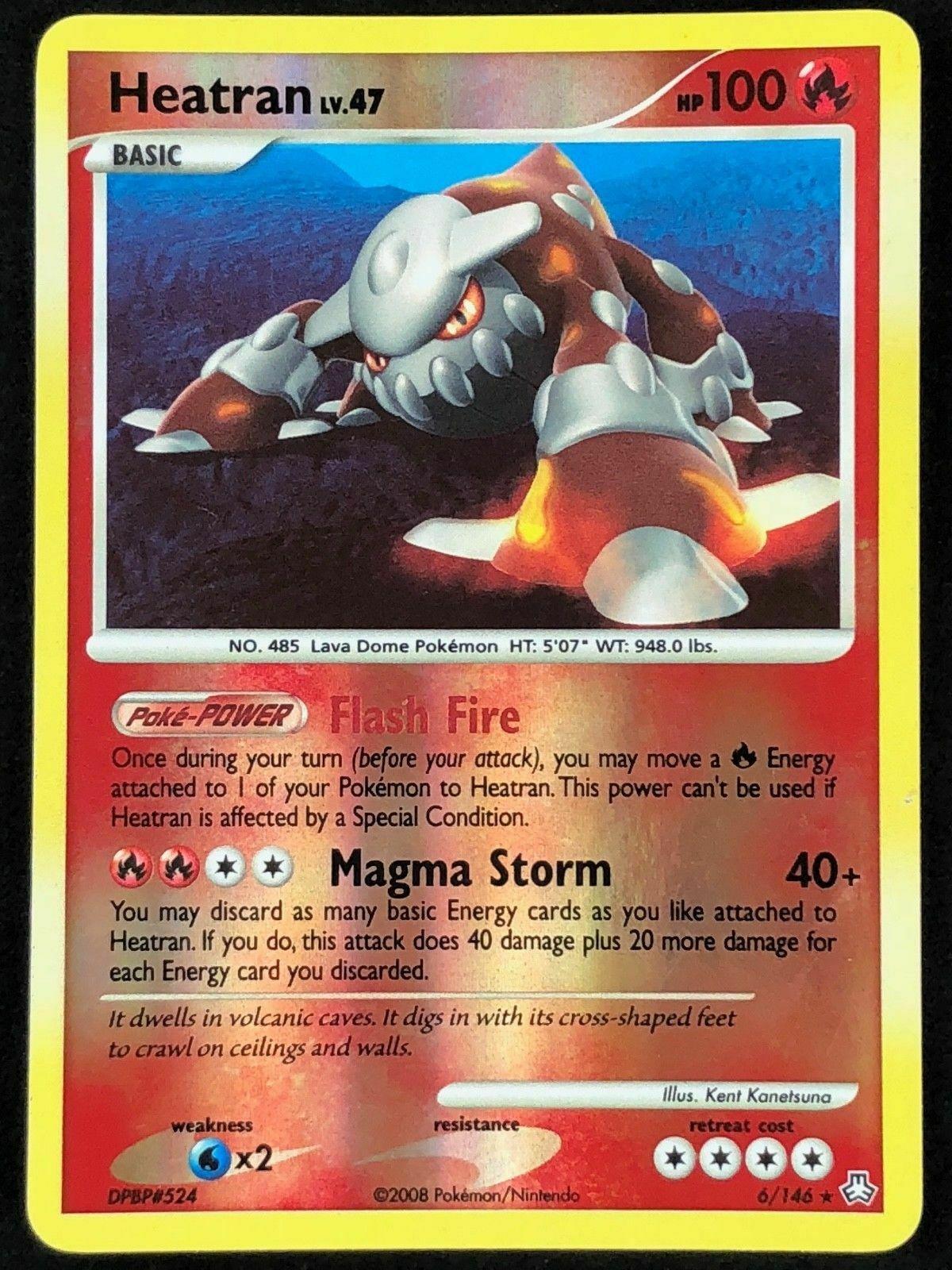 Heatran [Reverse Holo] #6