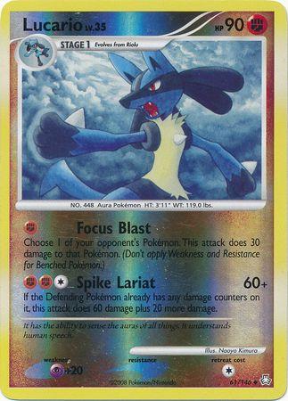 Lucario [Reverse Holo] #61