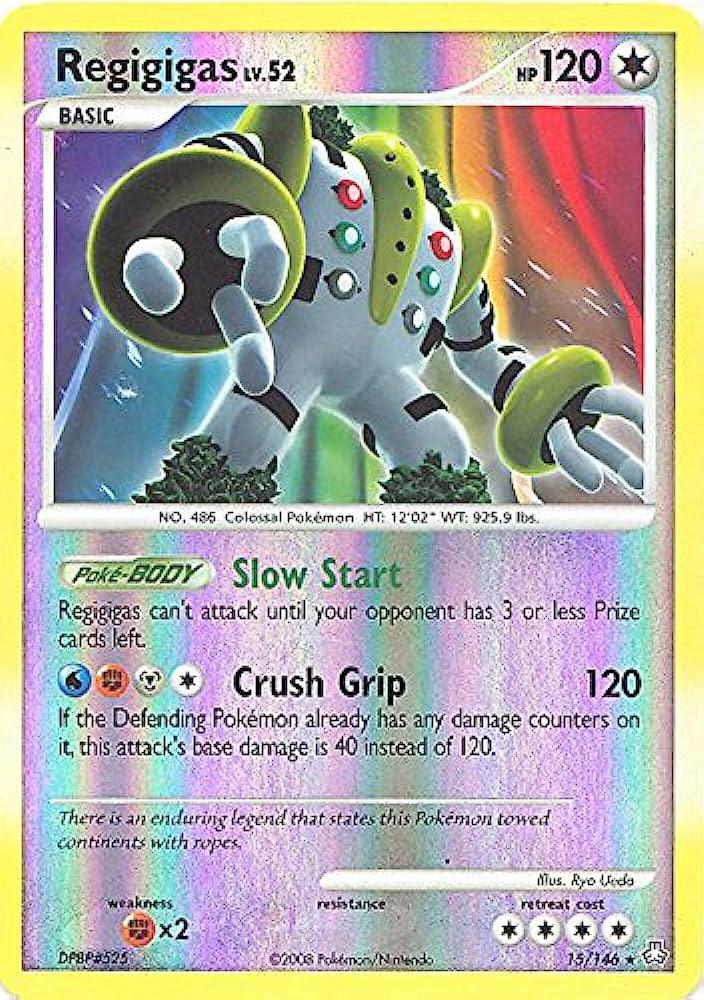 Regigigas [Reverse Holo] #15