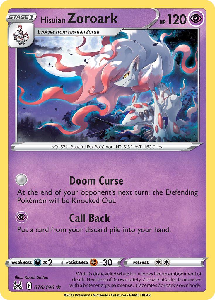 Hisuian Zoroark [Holo] #76
