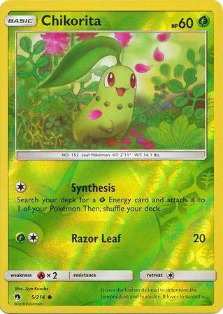 Chikorita [Reverse Holo] #5