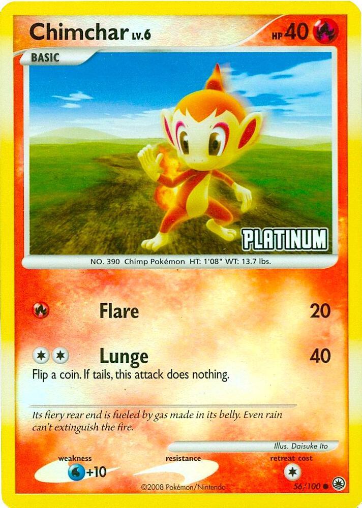 Chimchar [Stamped] #56