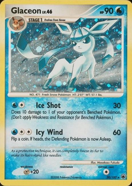 Glaceon [Cosmos Holo] #20