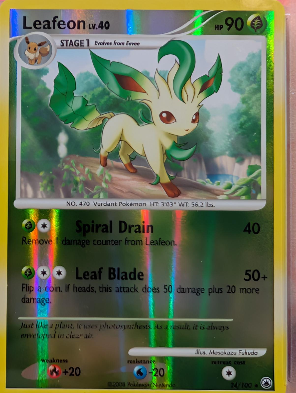 Leafeon [Reverse Holo] #24
