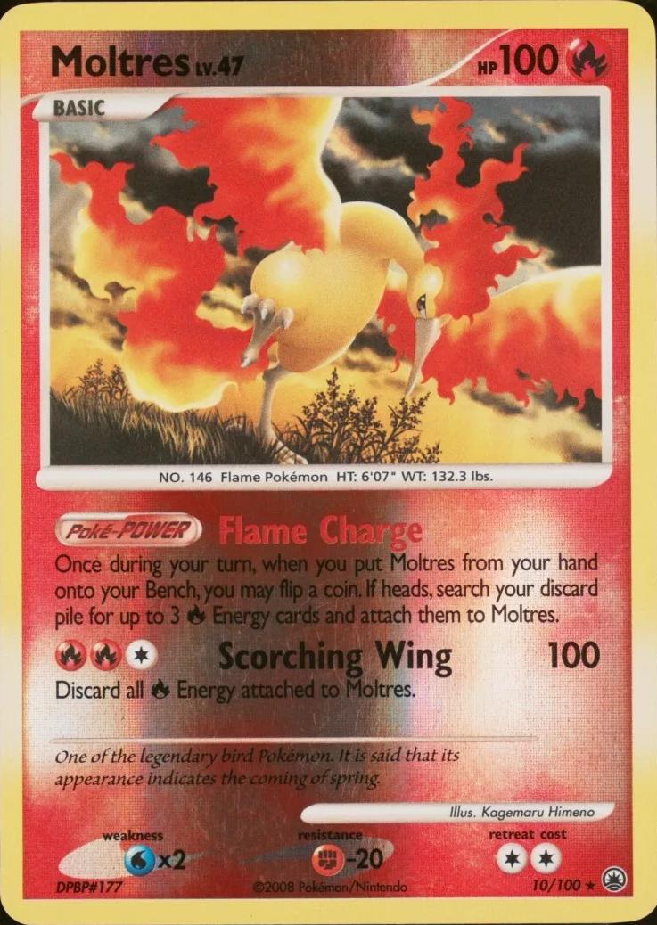 Moltres [Reverse Holo] #10
