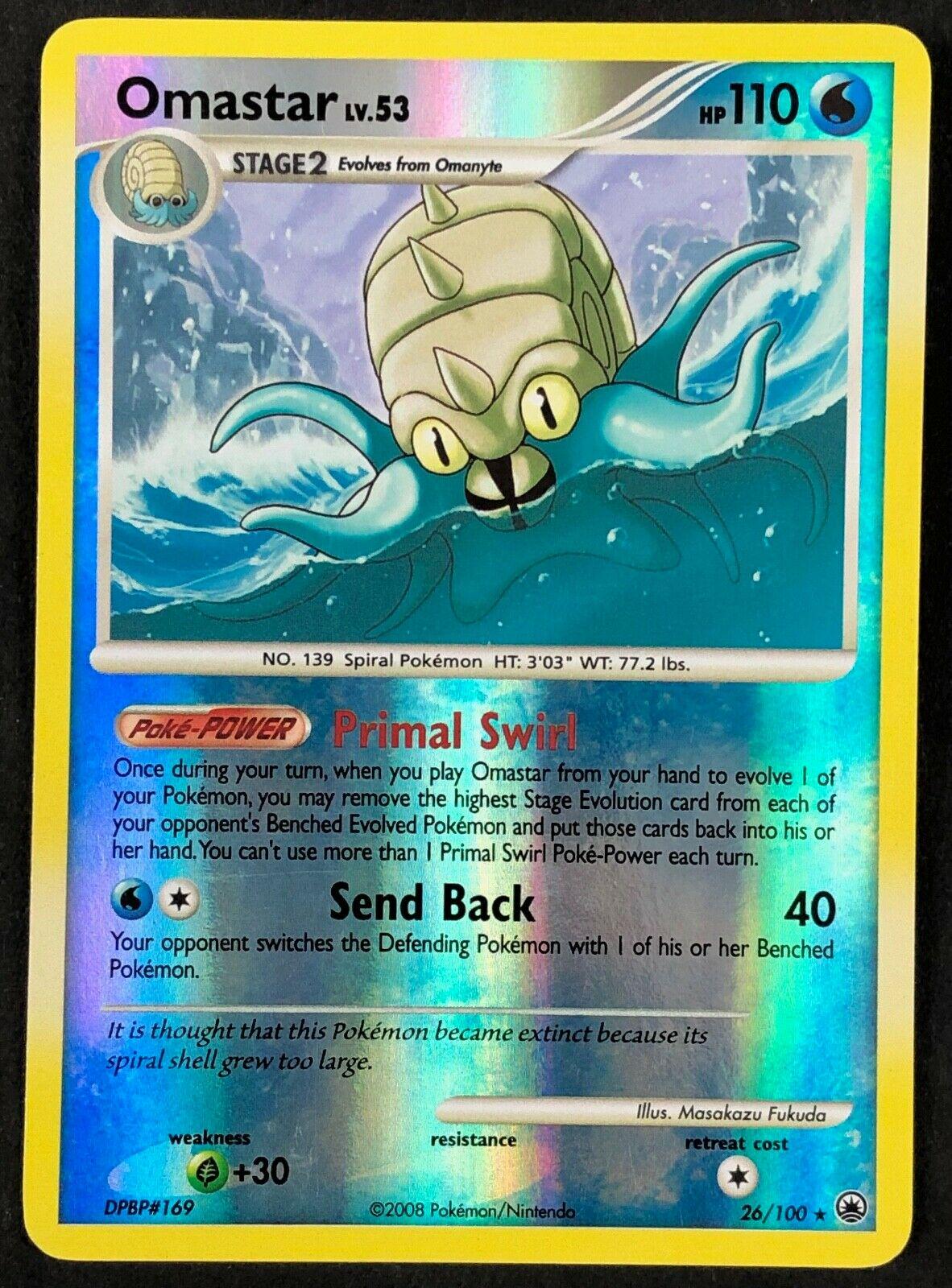 Omastar [Reverse Holo] #26