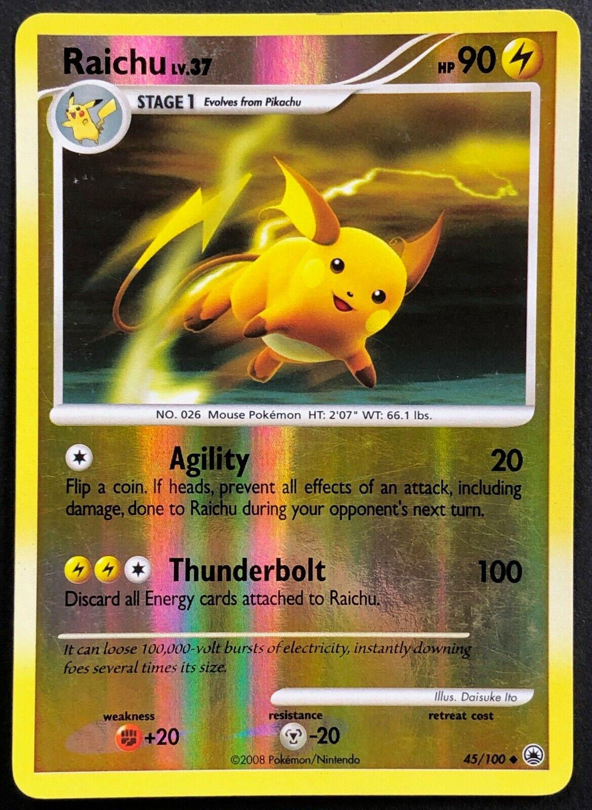 Raichu [Reverse Holo] #45