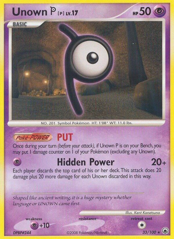 Unown P #33