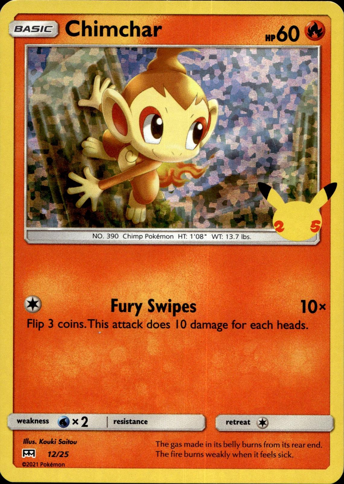 Chimchar [Holo] #12