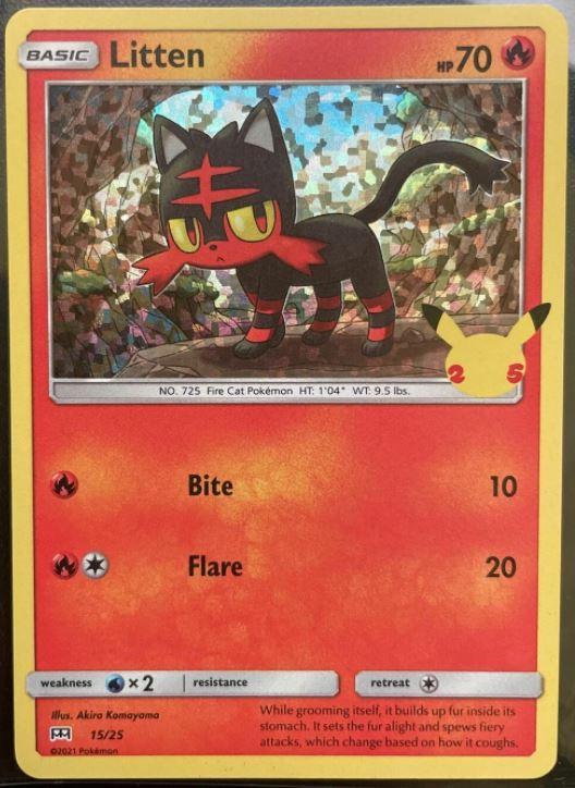 Litten [Holo] #15