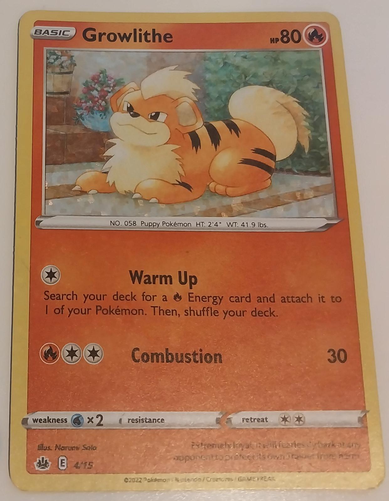 Growlithe [Holo] #4