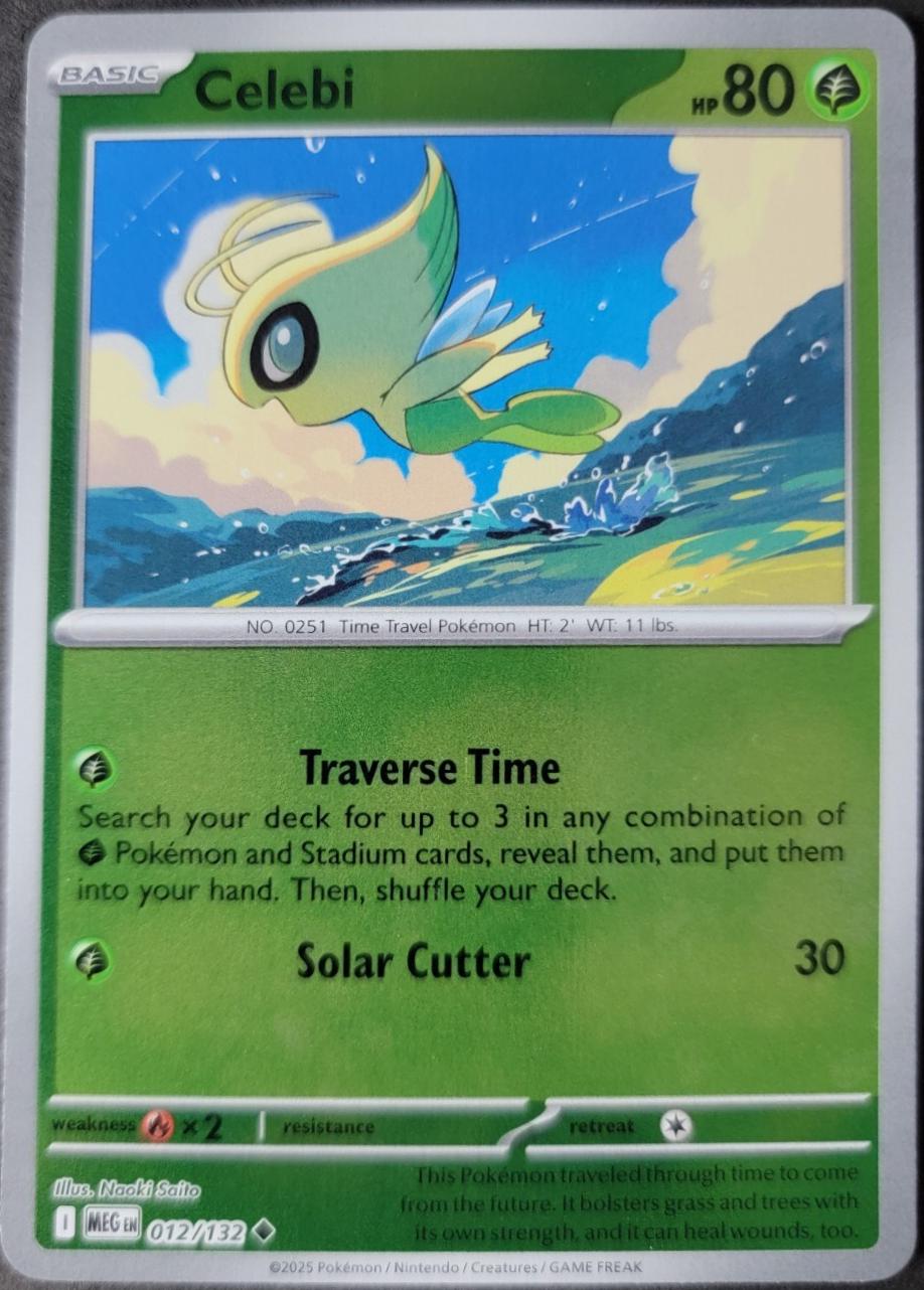 Celebi [Reverse Holo] #12